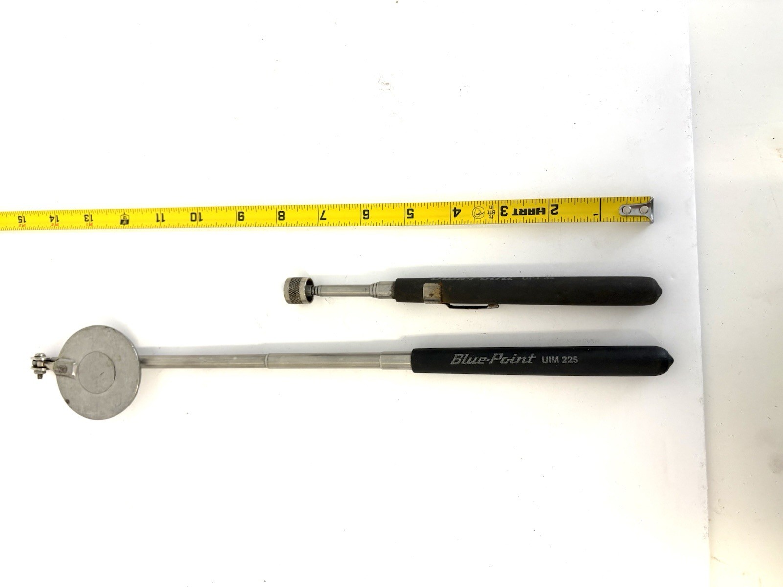 BluePoint UIM225 inspection mirror and BluePoint UPT35 telescopic pick up tool