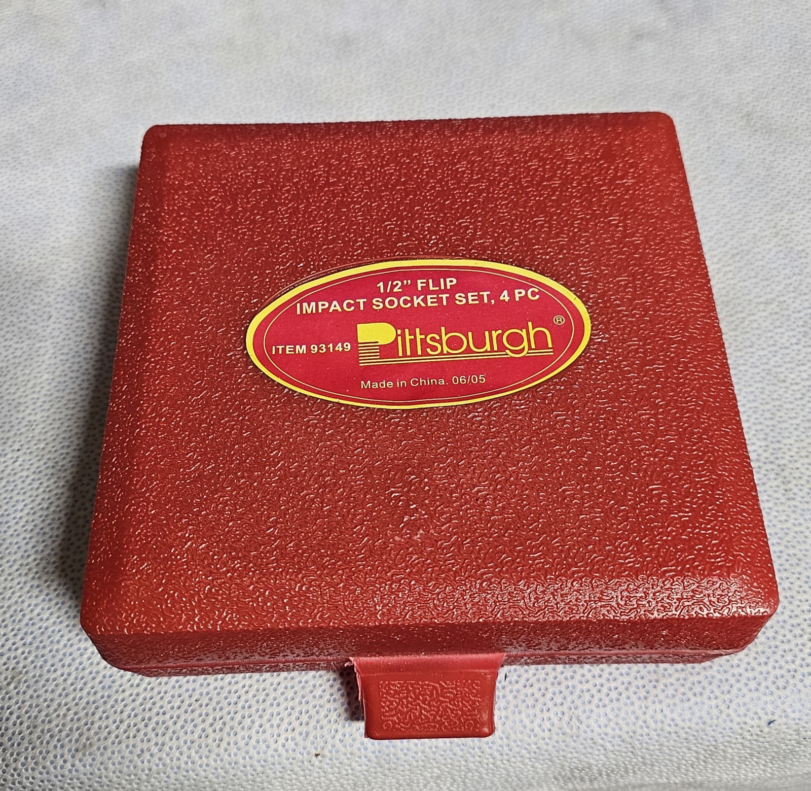 Impact Socket Set 1/2″ FLIP 4 Pcs. #93149 19mm,13/16,7/8 CR-MO, 3″ Adapter Tool