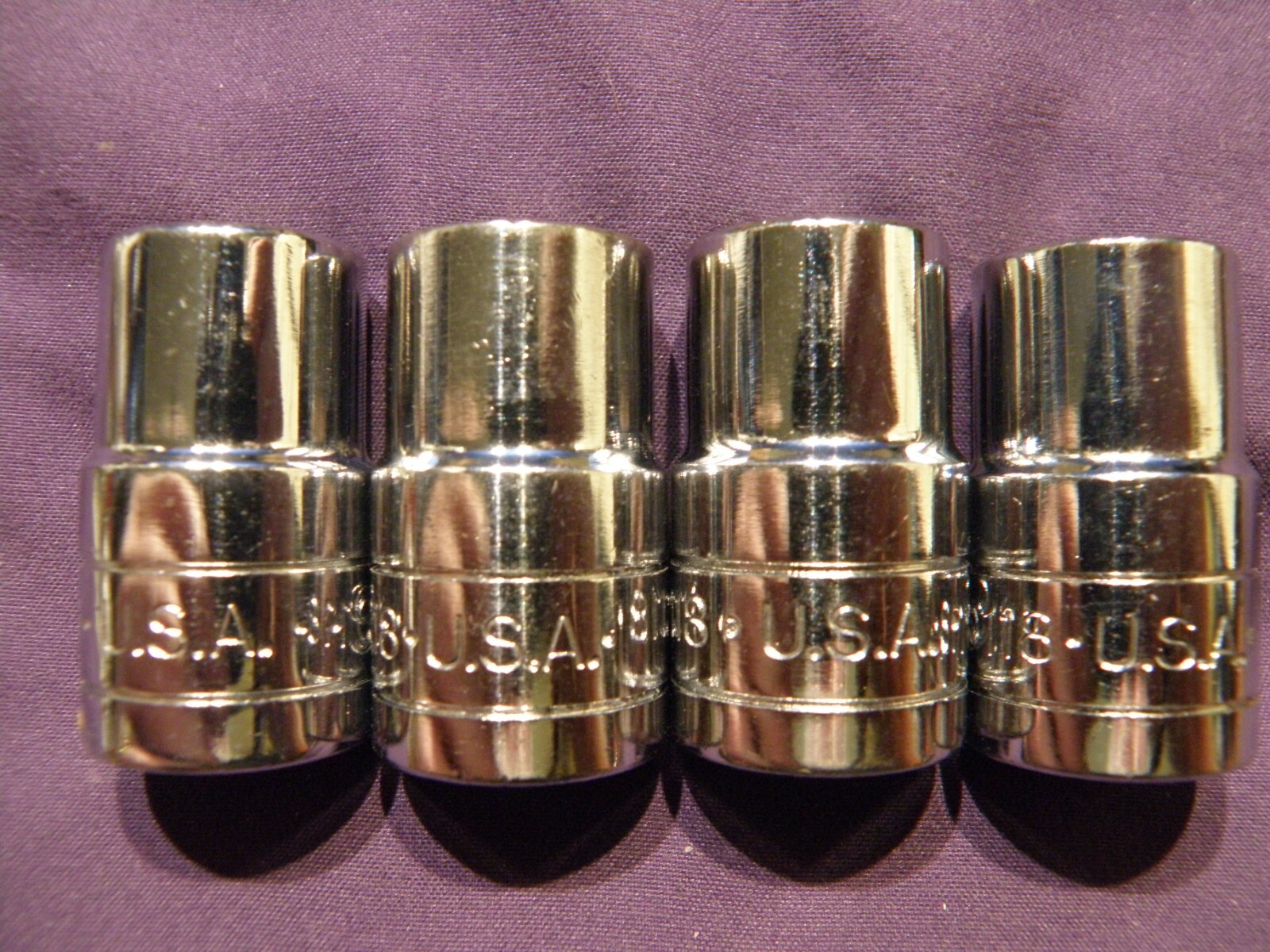 S-K 1/2″ Drive, 6 Point, 9/16 Shallow Socket. 40118 Exc. Condition. $8.00 ea.