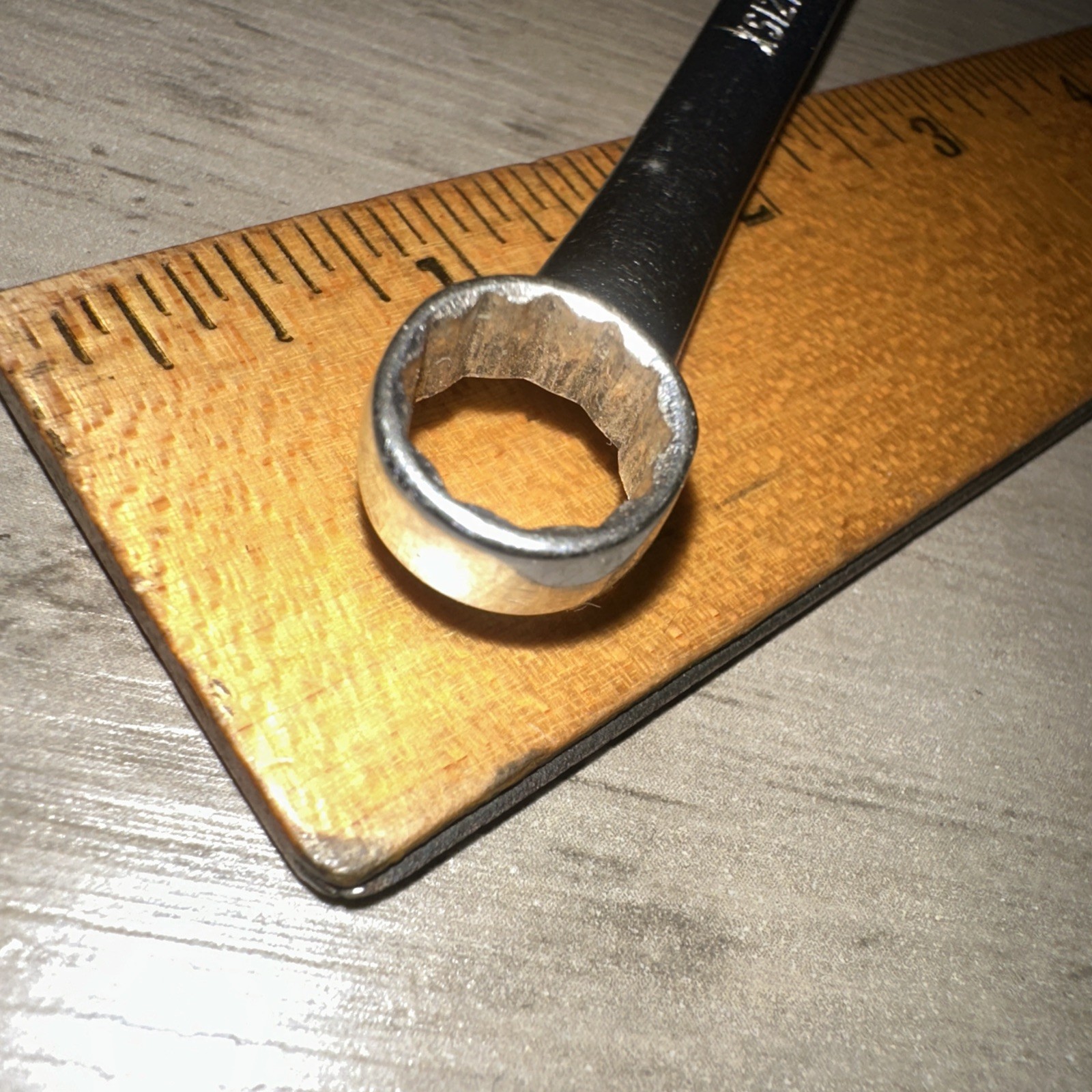 SNAP ON XS1214S 3/8″ x 7/16″ Double BOX End WRENCH Early Date Code! Nice Shape!!