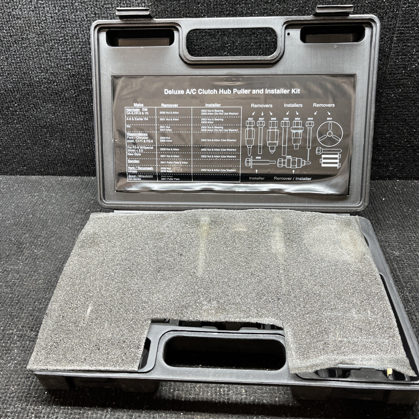 MAC Tools??? Deluxe A/C Clutch Hub Puller & Installer Kit AC20868???
