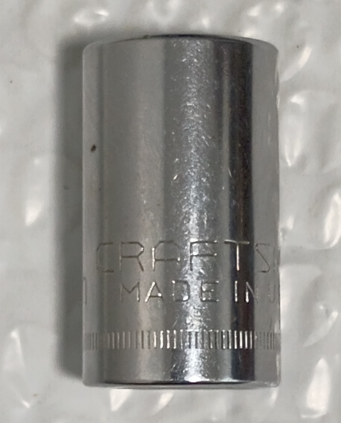 CRAFTSMAN TOOLS USA VV44236, 1/2″ DRIVE, 15MM. SOCKET, SHALLOW, 12 POINT.