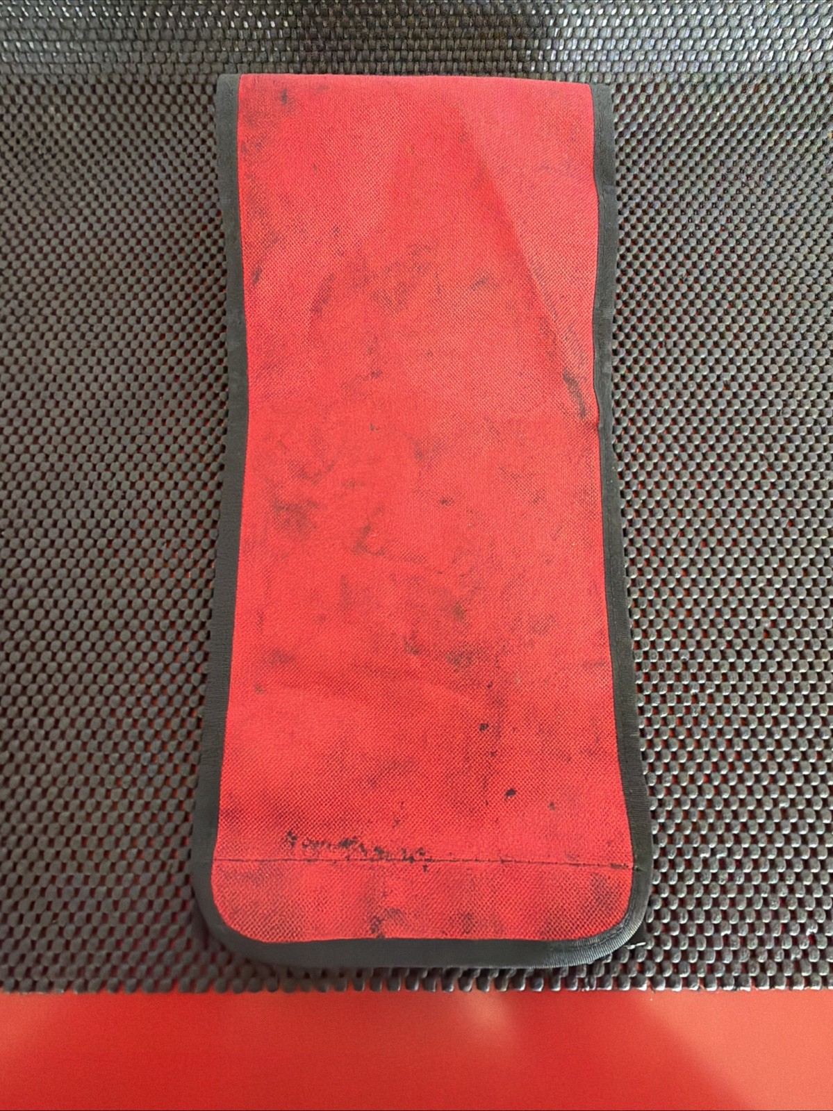 Snap On Tools Bastard Cut Mill File Set 4pc Red Soft Handle W/ Pouch SGH300A
