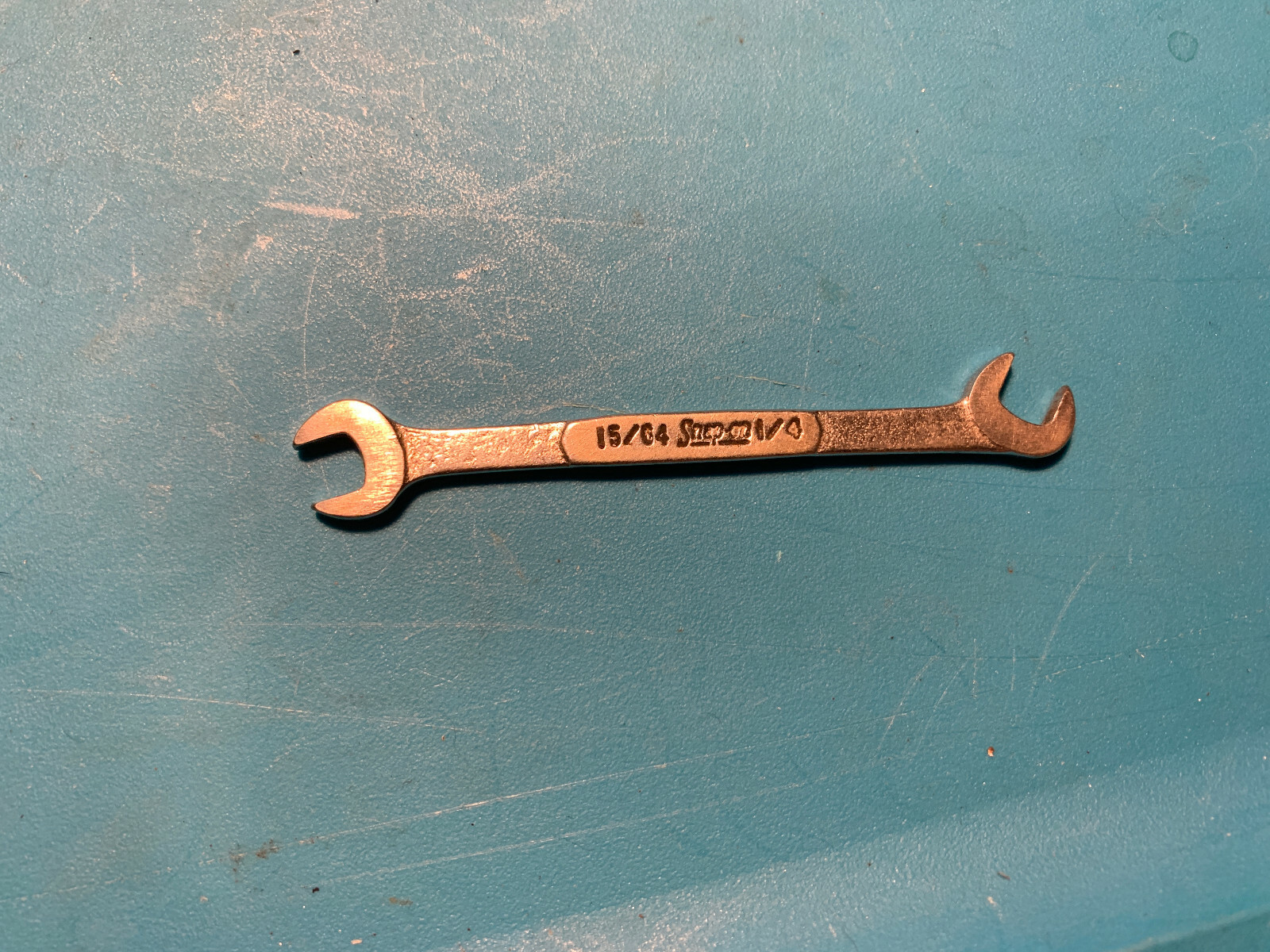 Snap On 15/64″ x 1/4″ DS1516 Offset Angle Open End Ignition Wrench 15°/ 60°