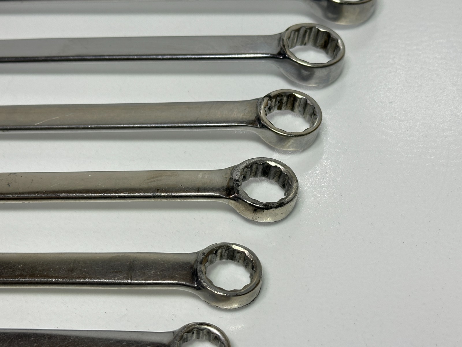 🇺🇸 Bonney Tools USA 11pc SAE 3/8-1″ Chrome Combination Wrench Set, 12 Point