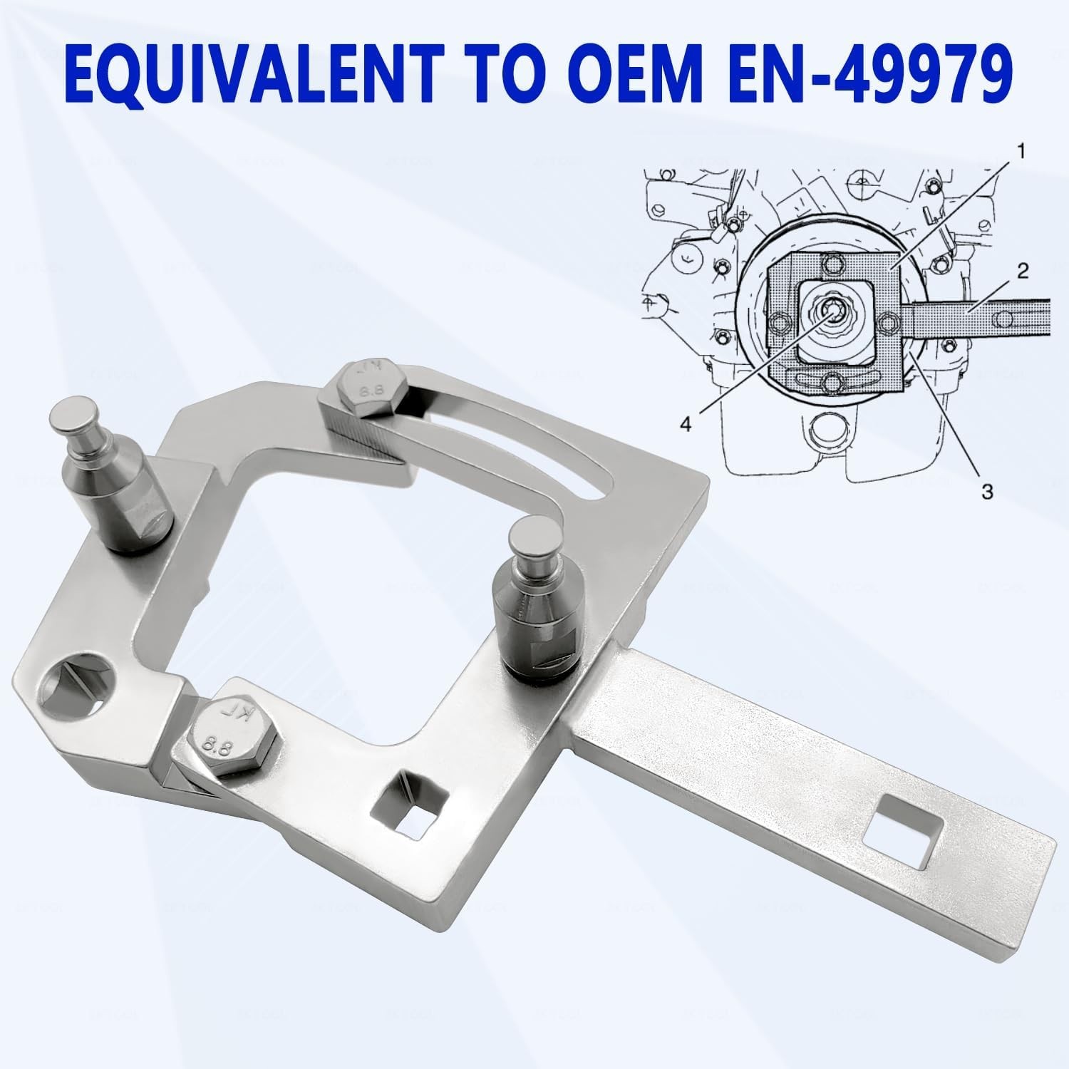 EN-49979 Crankshaft Pulley Holding Timing Tool Fit for Vauxhall Opel Chevrolet