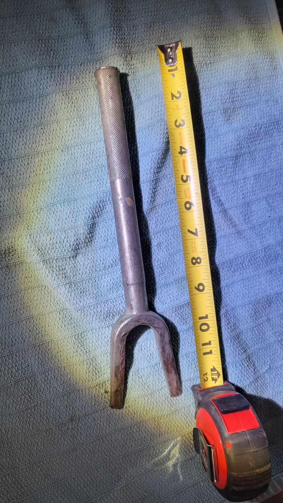 Vintage 12″ Ball Joint Fork Tie Rod Separator Pickle Fork Tool 1 3/4 opening 