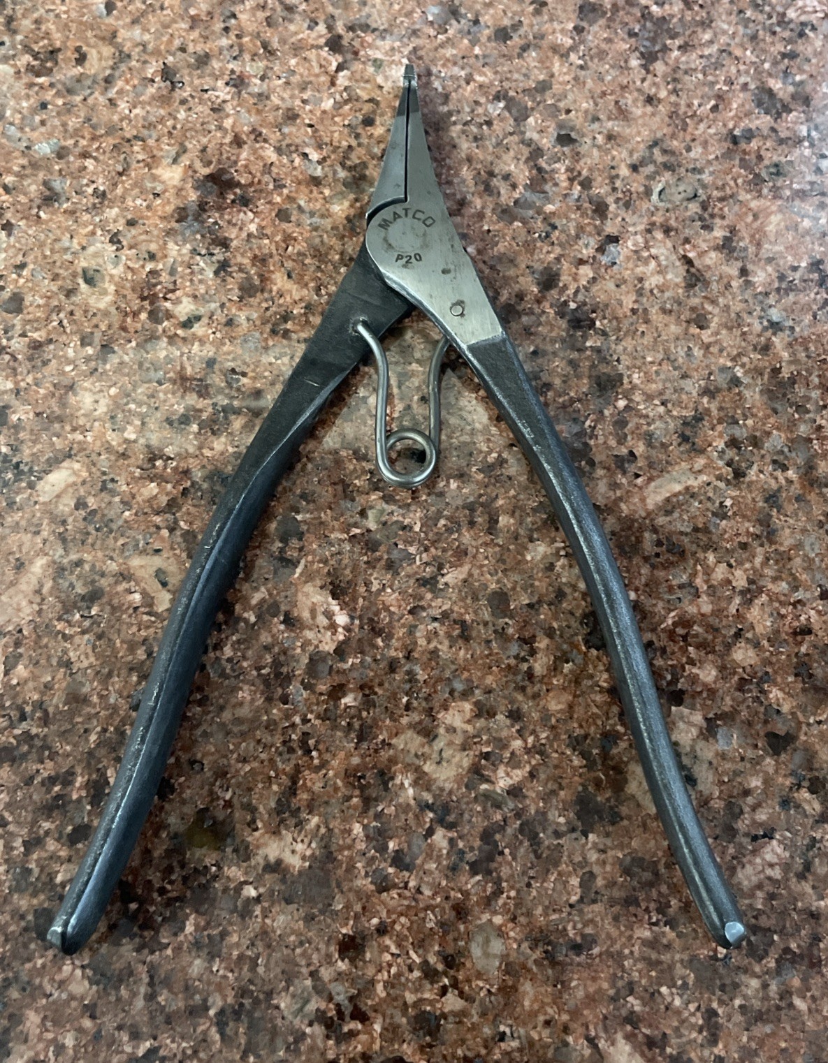 Matco External Black Snap Ring Pliers P20