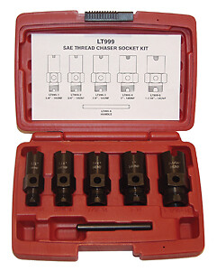 Lock Technology 999 Sae Thread Chaser Socket Kit