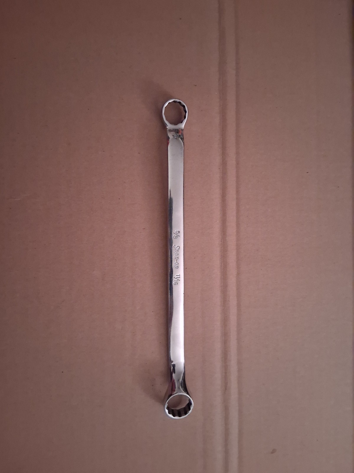 Snap On 5/8″ x 11/16″ 10 Degree Offset Double Box End Wrench 12 Point XB2022