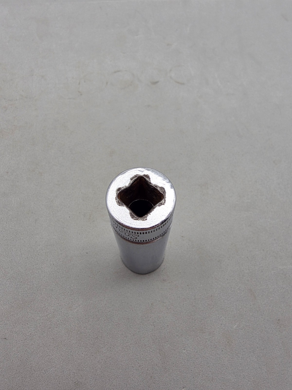 Snap On Tools 3/8″ Dr. 17MM 6PT Metric Deep Chrome Socket SFSM17 USA