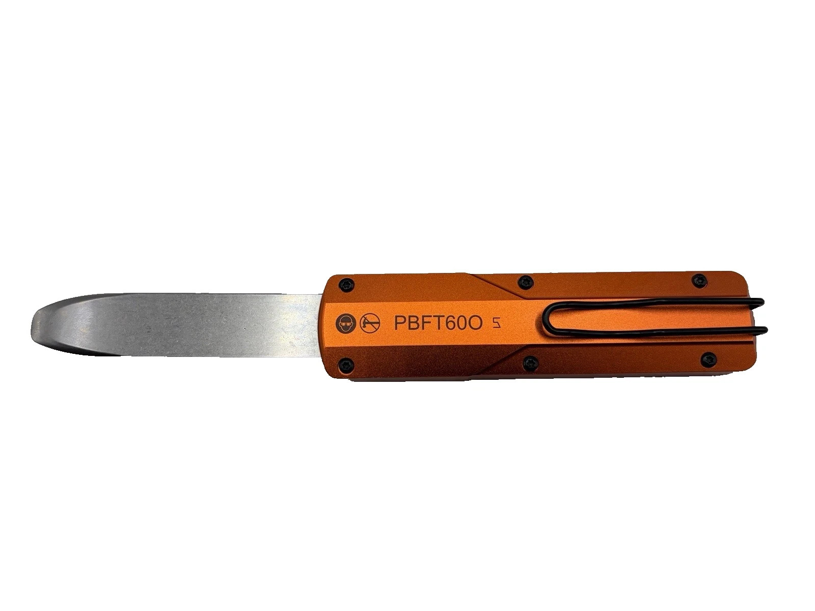 *NEW* Snap-on Tools PBFT60O *ORANGE* Out The Front Retractable PRY BAR Tool