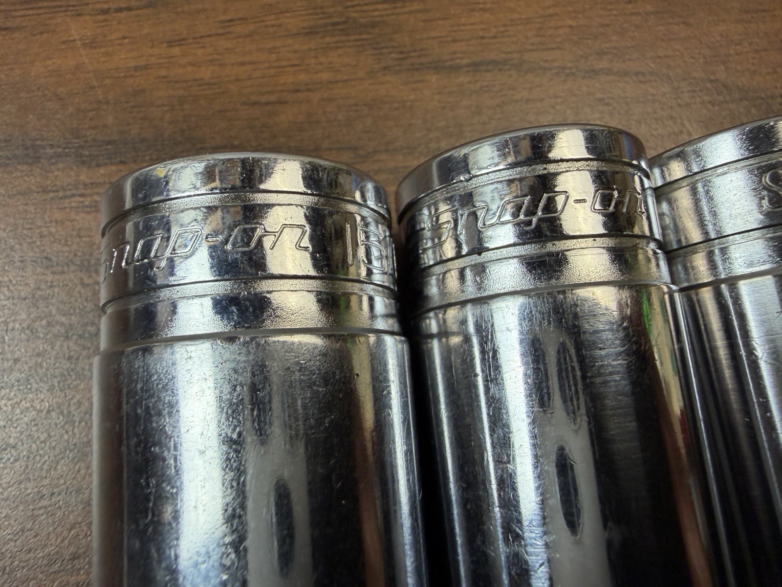 Snap-on Tools TS301 TS281 TS261 TS241 TS221 TS201 6Pt 1/2 Deep Sockets Lot USA