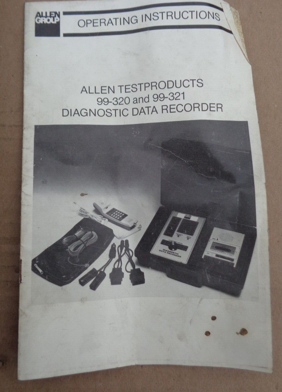 ALLEN 99-320 & 99-321 DIAGNOSTIC DATA RECORDER MODEL 1150