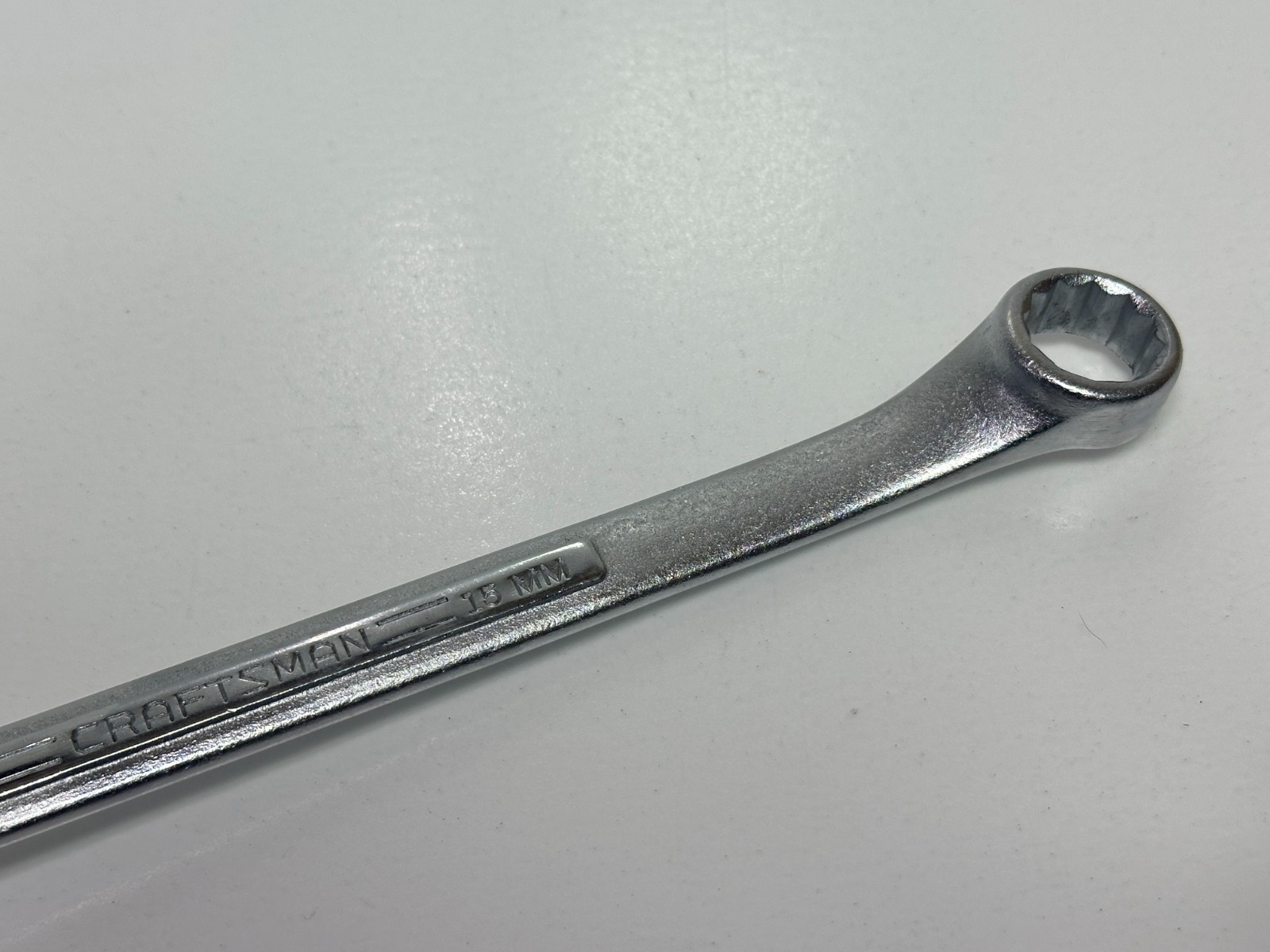 Craftsman USA V Series Metric 15mm x 13mm Offset Double Box End Wrench, 12 Point