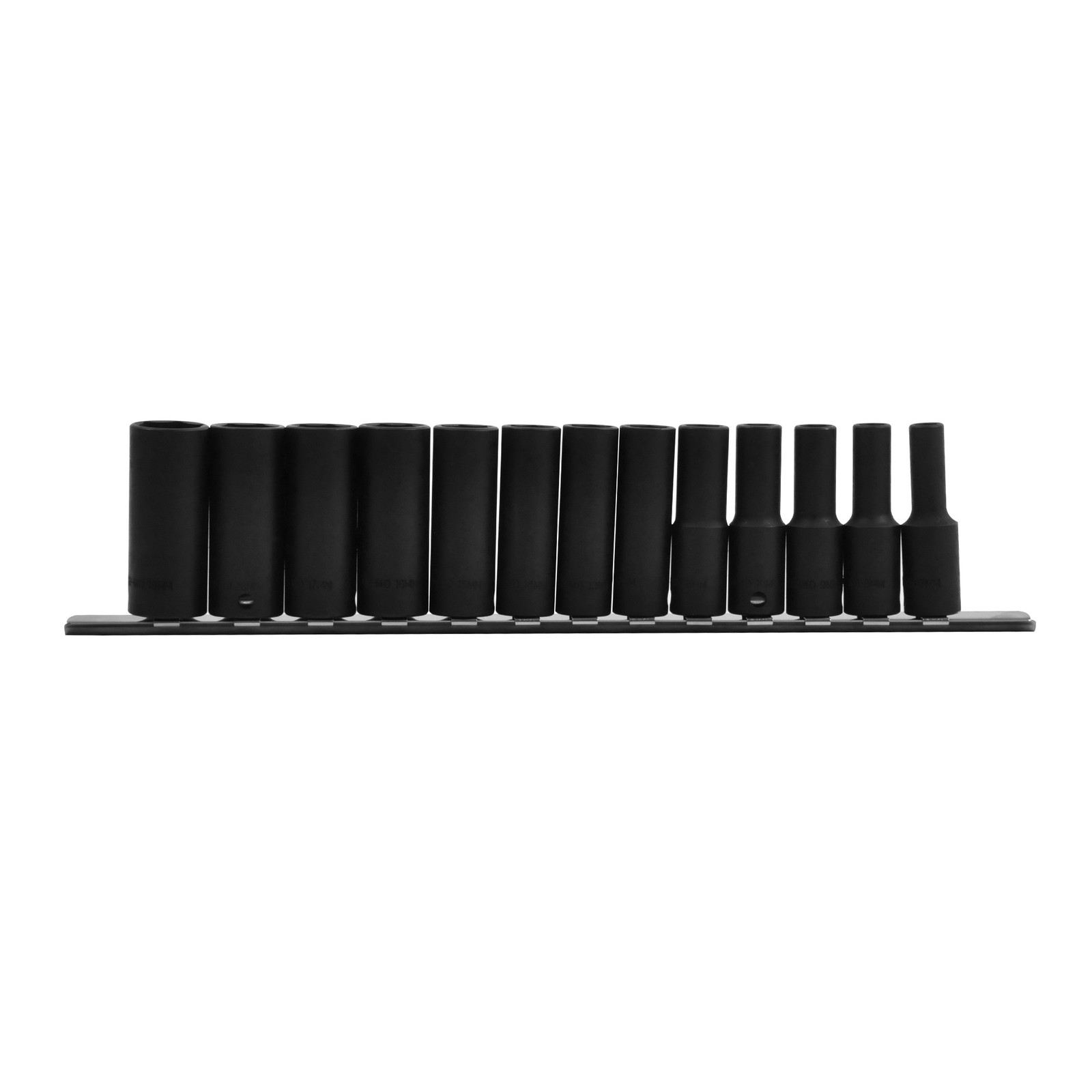 3/8″ Dr Magnetic Deep Impact Socket Tool Kits 6-Point 13PCS Metric 7-19mm CR-MO