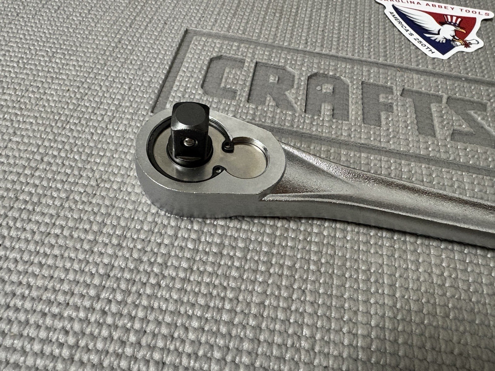 NOS Sears Craftsman USA 1/2” Drive Quick Release Ratchet 44809 New w/ Sticker!