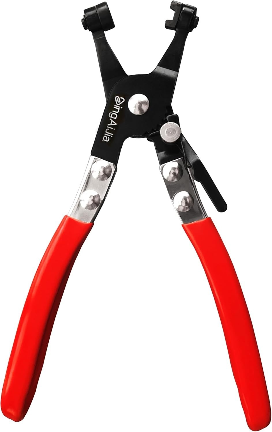 Spring-Loaded Hose Clamp Pliers with Padded Handle for Max Comfort & Control