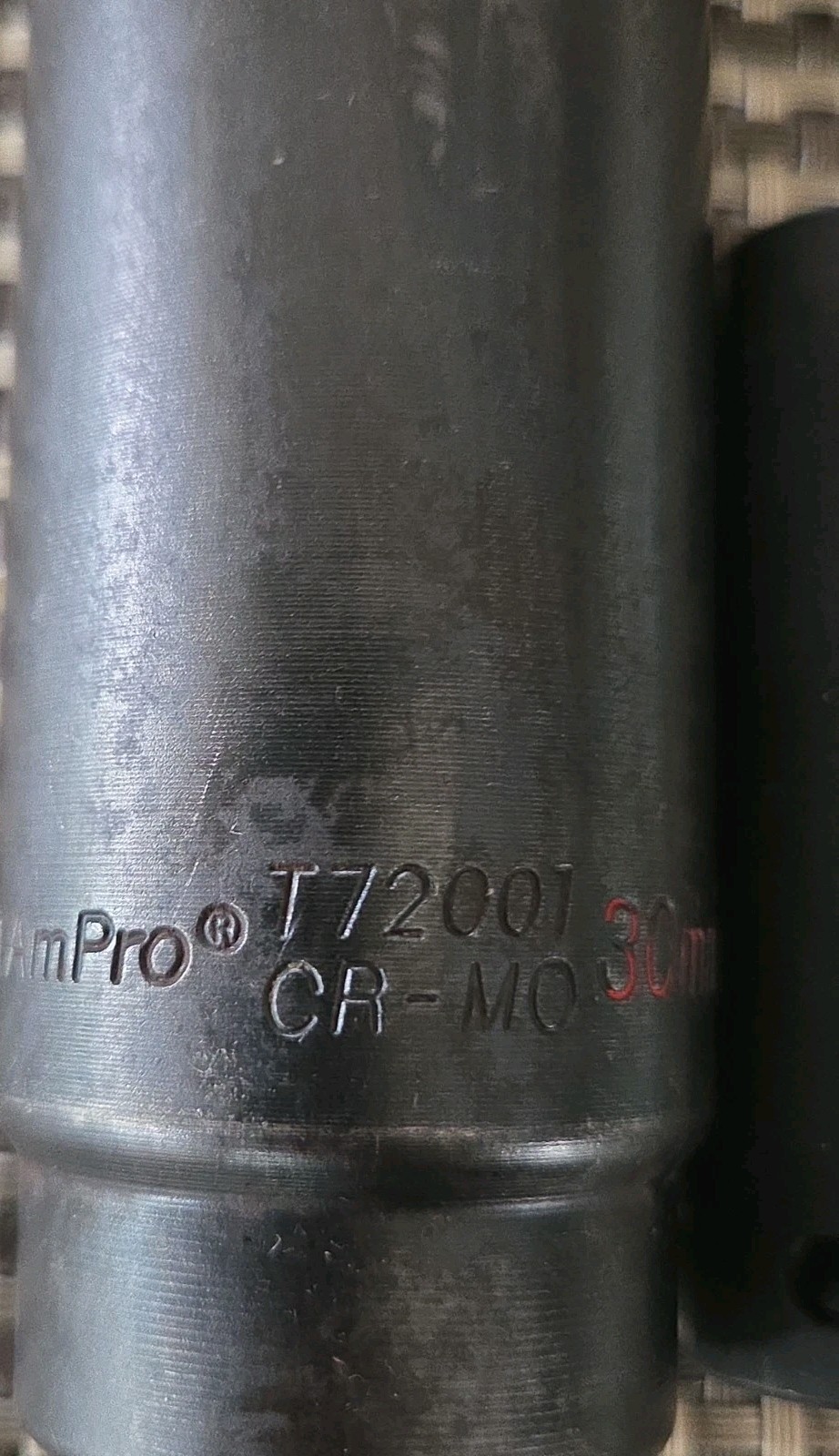 Deep Hub Axle Nut Impact Socket Metric 30mm 6-Pt 1/2″ Drive 15 Craftsman SAE 7/8