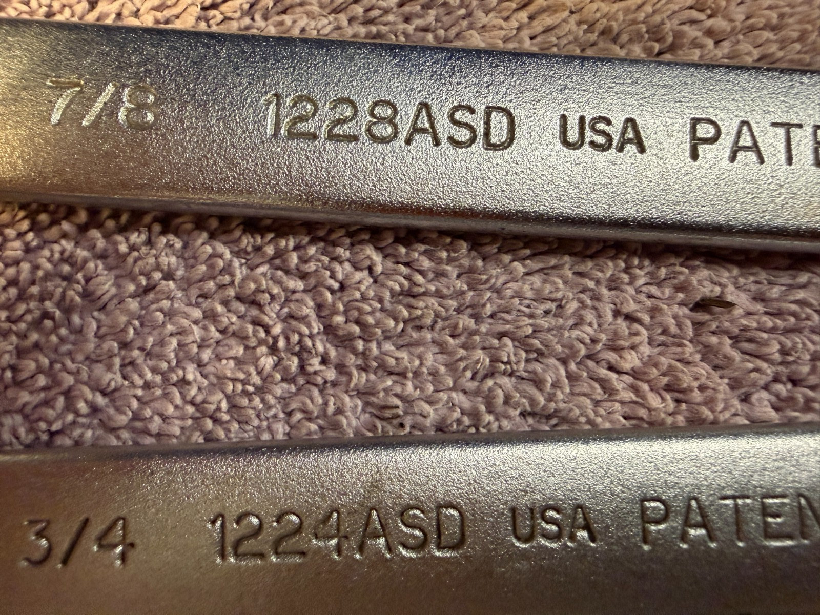 4 – Proto Anti-Slip Design (ASD) 7/8″ 3/4″ 9/16″ 3/8″ Great shape see pics
