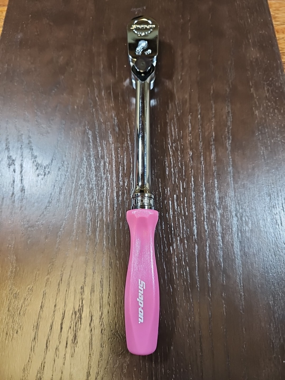 *NEW* Snap On Tools FHD80MP 3/8″ Indexing Head PEARL PINK Hard Handle Ratchet