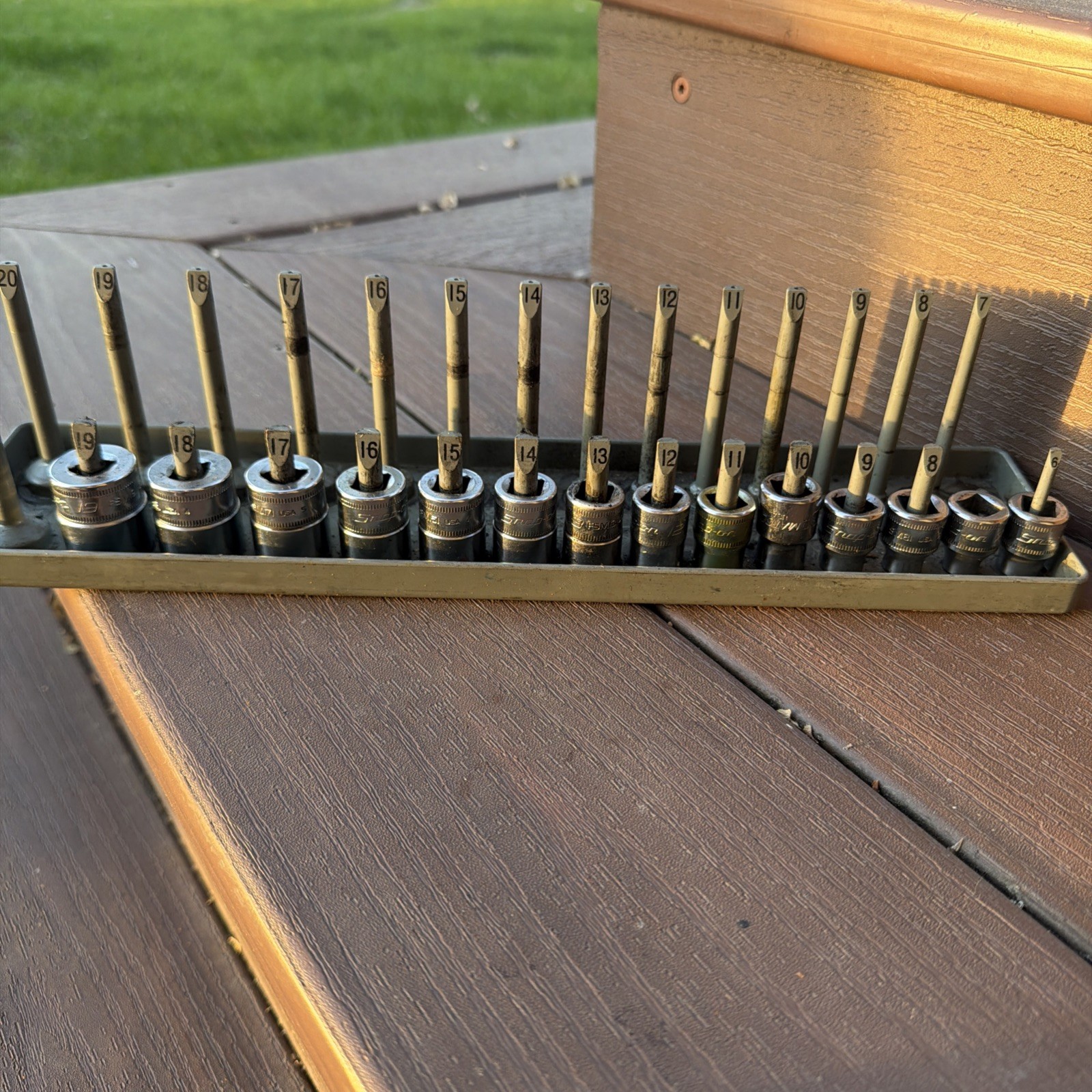 SNAP-ON FSM81-FSM191 7-19MM METRIC 14 PIECE 3/8″ DRIVE 6 POINT SOCKET SET
