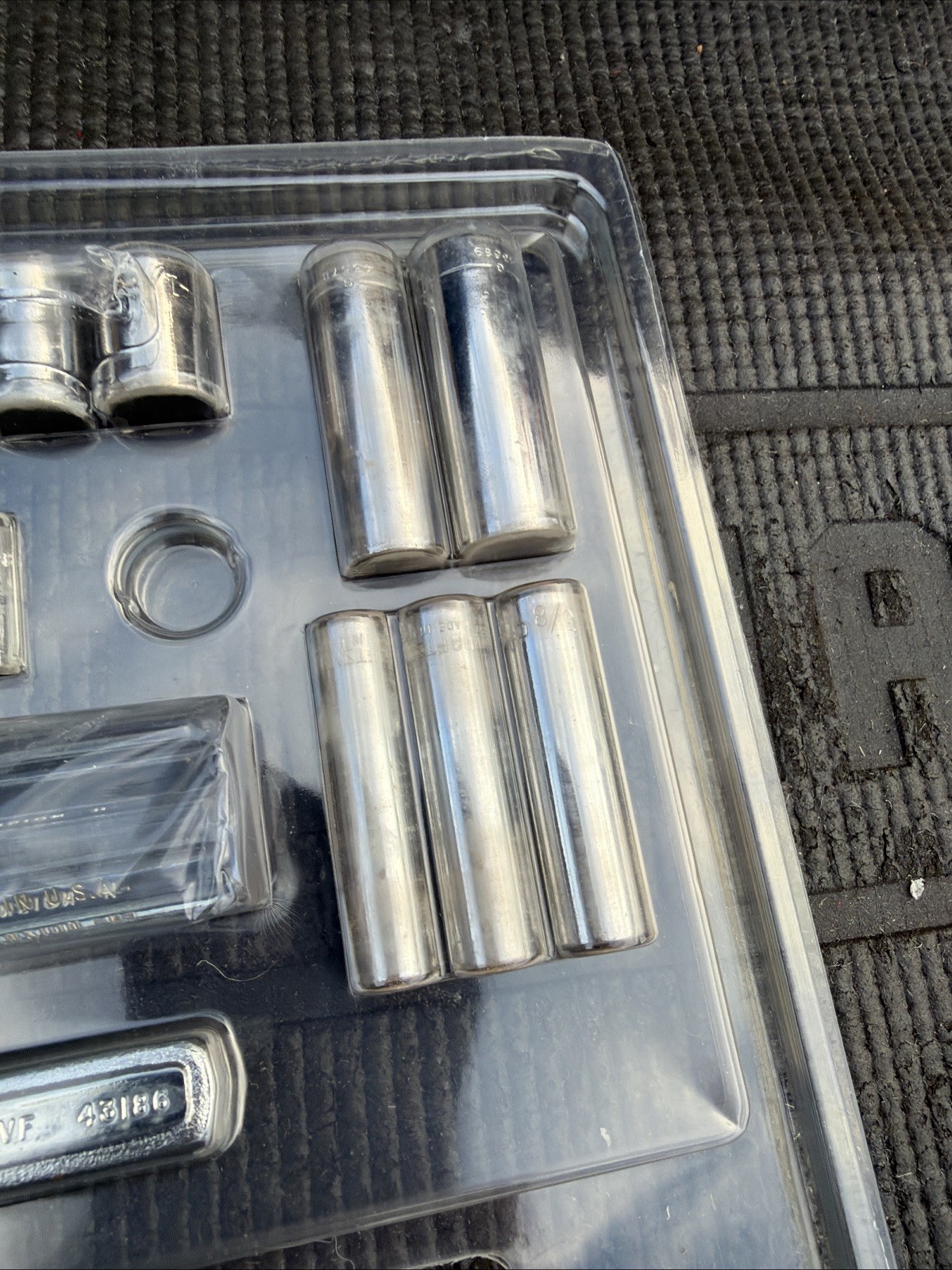 Sears Craftsman USA Nos 19pc SAE Prev Gen 1/4” Ratchet Socket Set 34701