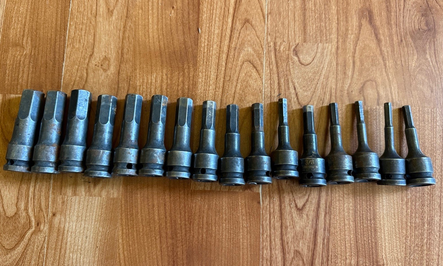 Westward Hex Impact Sockets(16) 1/2 Drive, Pre Owned