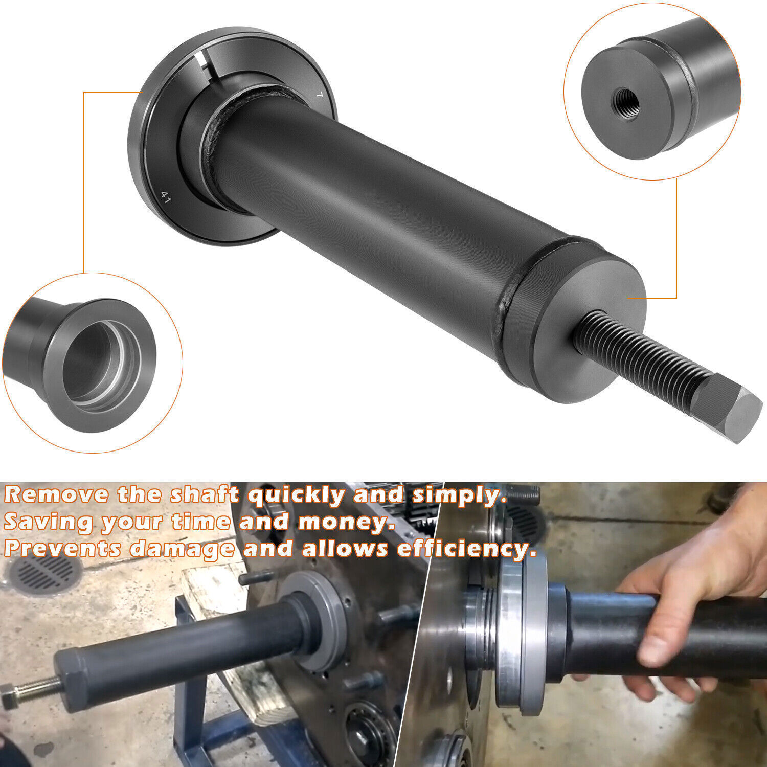 For Eaton Fuller Transmissions 13/4″ & 2″ Shafts Input Shaft Bearing Puller Tool