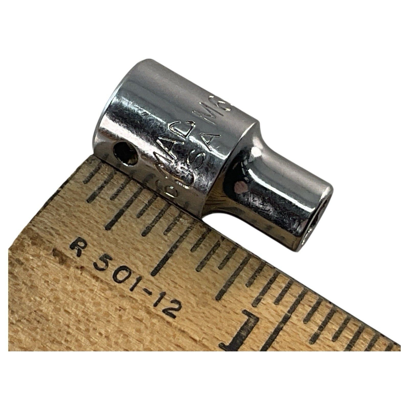 Mac Tools Shallow Socket M66 3/16″ SAE 6pt 1/4″ Drive Chrome USA Mechanic Tool