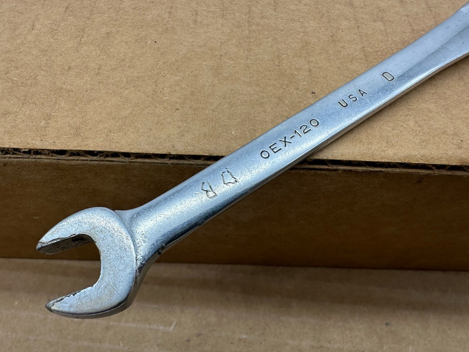 Snap-on Tools USA 12PT 12 Point 3/8″ SAE Chrome Combination Wrench OEX120