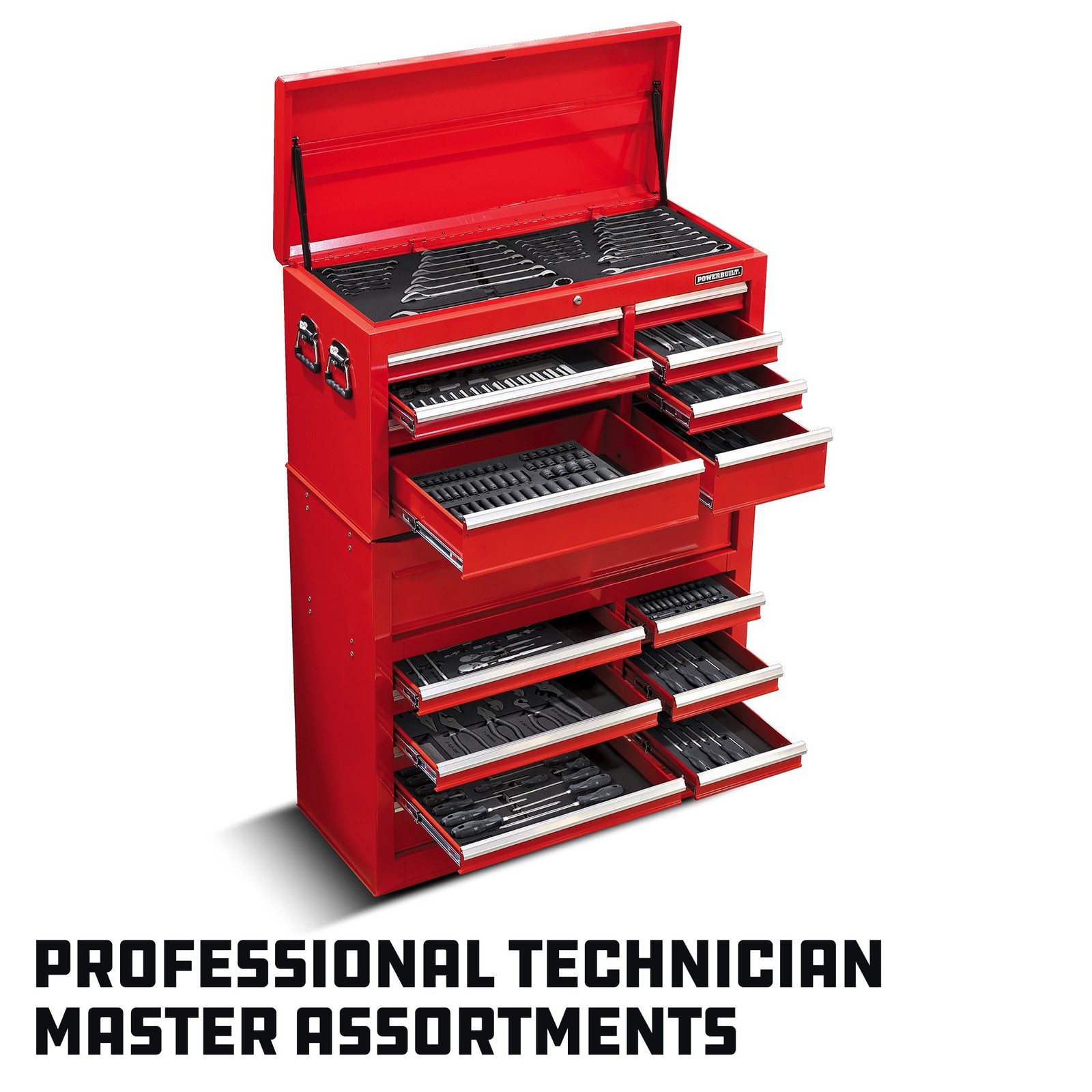 Powerbuilt 69 Piece Pro Tech 1/2 Inch Drive SAE and Metric Socket Set – 949006