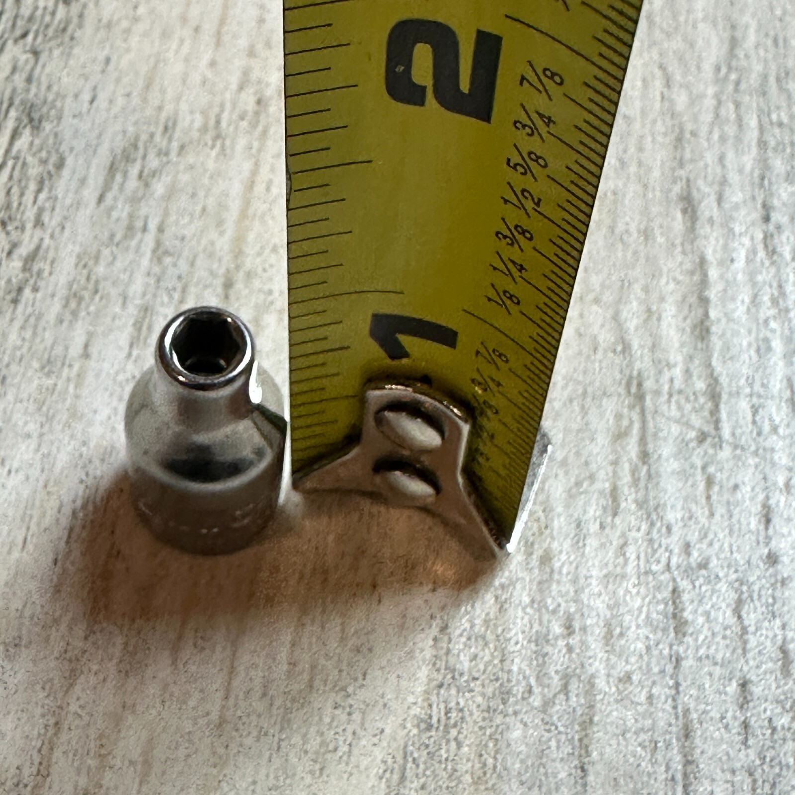 Craftsman USA 4mm Metric 6 Point 1/4″ Drive Shallow Socket 43505 EE Series