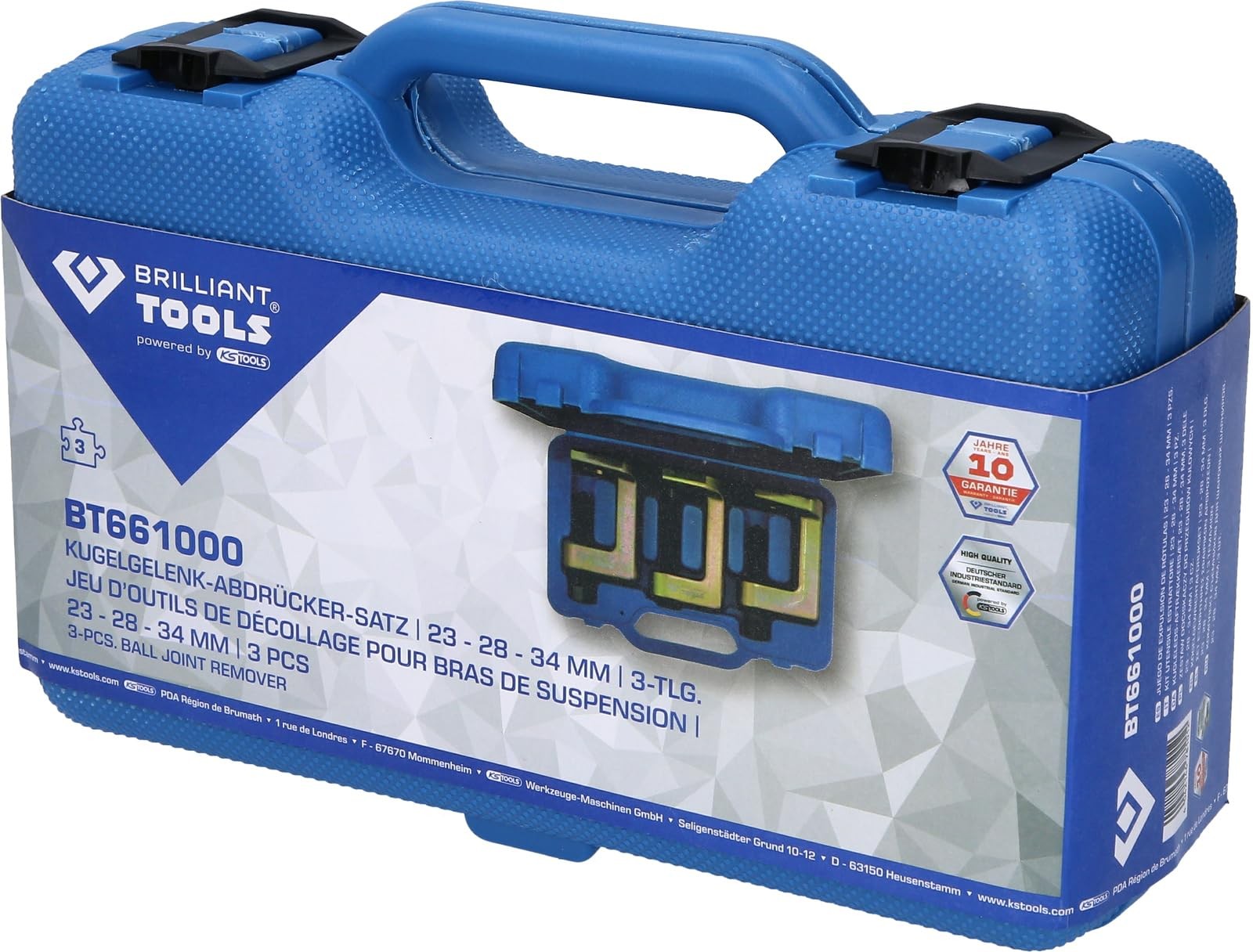 BT661000 Ball Joint Push Off Set | 23 28 3 4mm | 3pc Powered by KS TOOL…