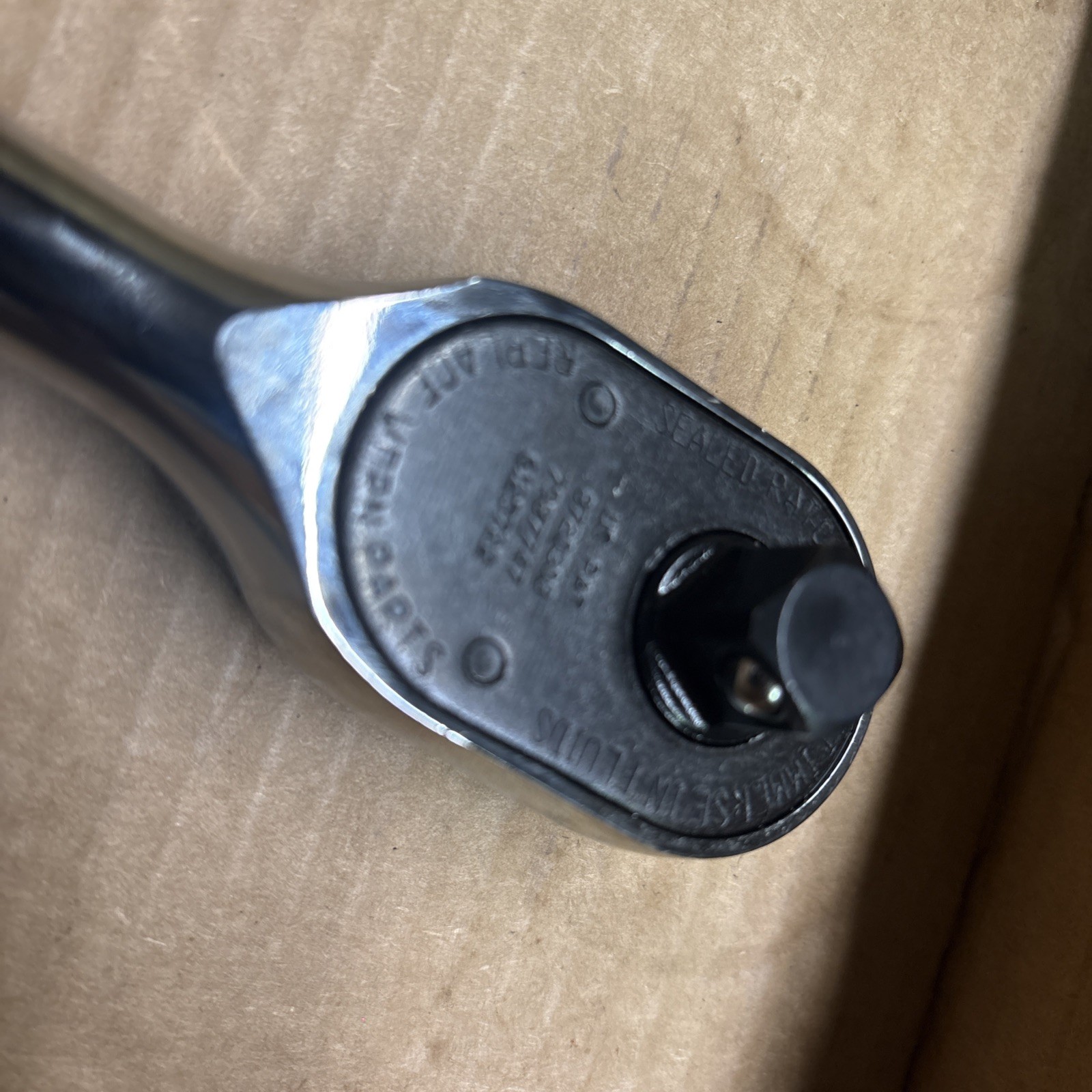 Snap-On S80A 1/2” Drive Dual 80 Ratchet USA | Standard Handle |Chrome Finish NEW