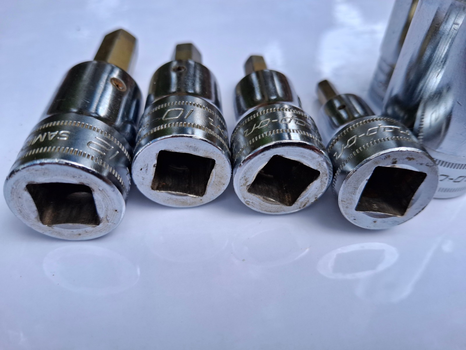 Snap-On 7-pc 1/2” Drive Hex Bit Sockets 6mm SAM6A – 19mm SAM19 Used Nice!