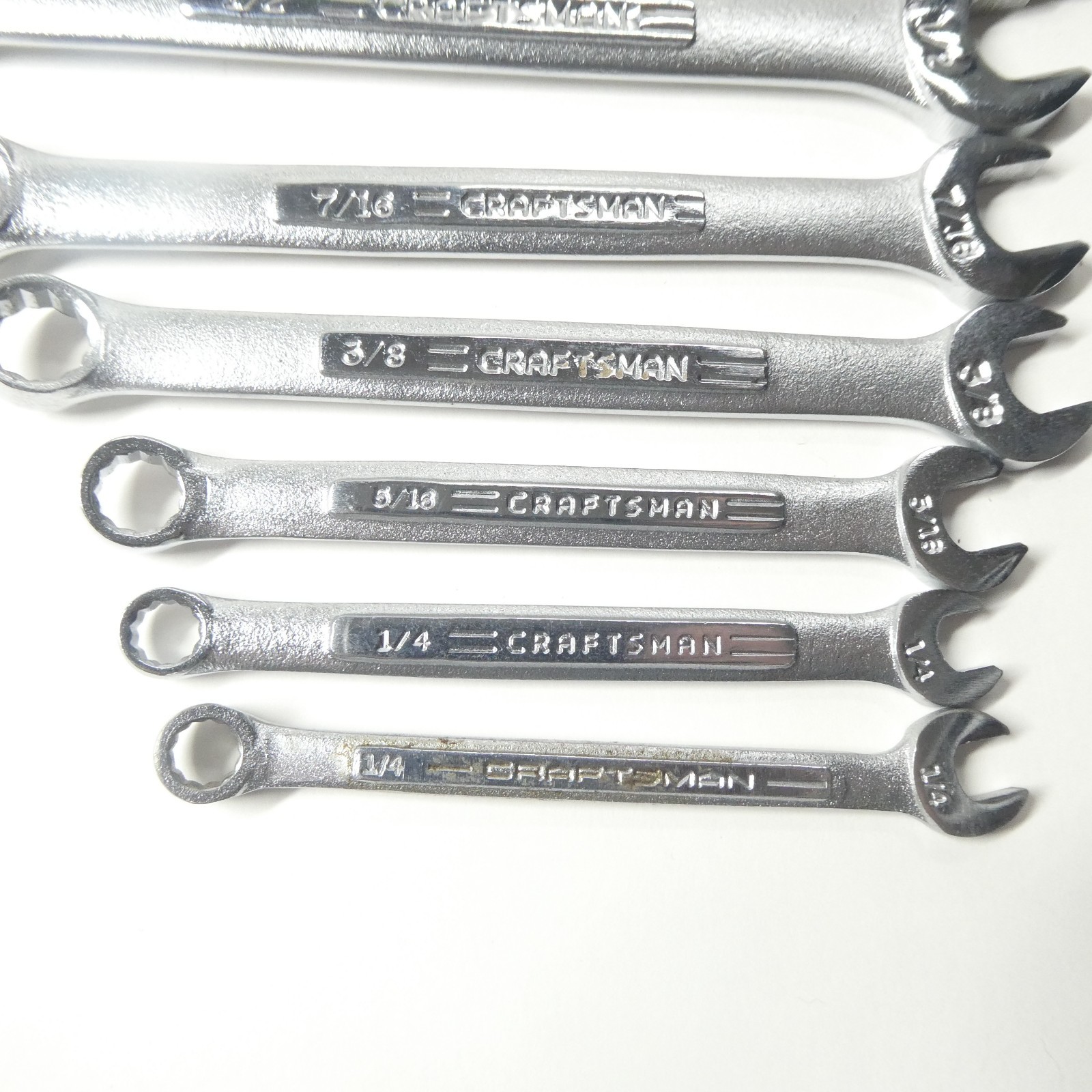 Craftsman USA Combination Wrenches Lot of 13 – 1/4 to 1 Inch VV Series SAE