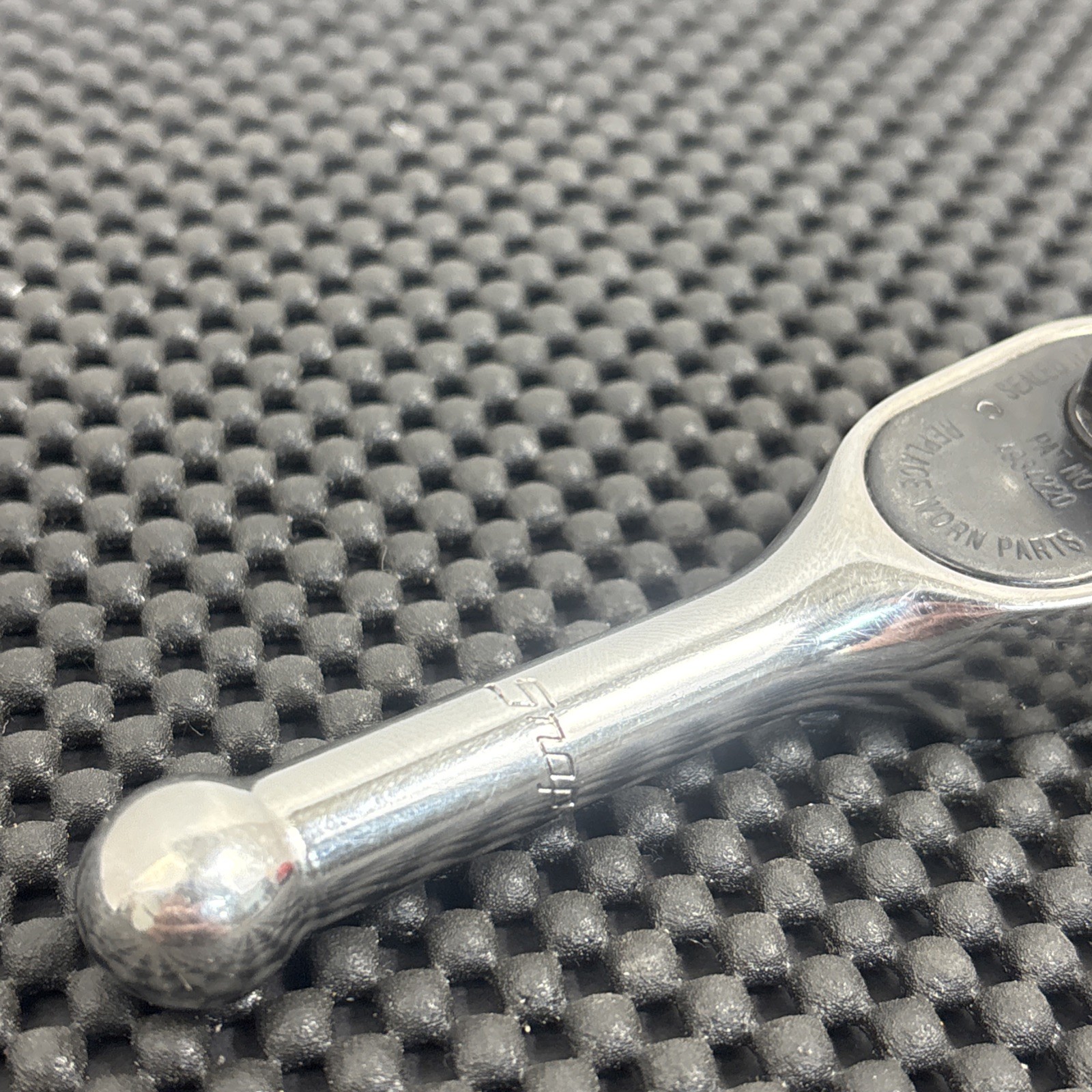 Snap On USA 3/8″ Drive Stubby Chrome Ratchet FK830