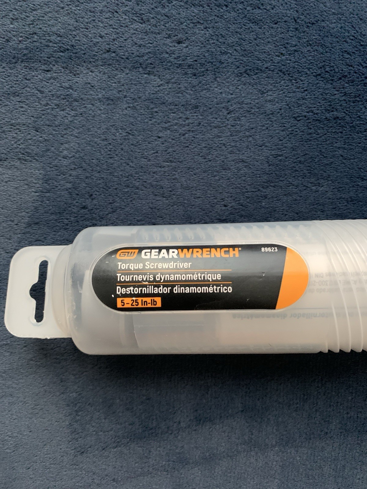 GEARWRENCH 89623 1/4″ Drive Torque Screwdriver 5-25 in/lbs Brand New Case Cert