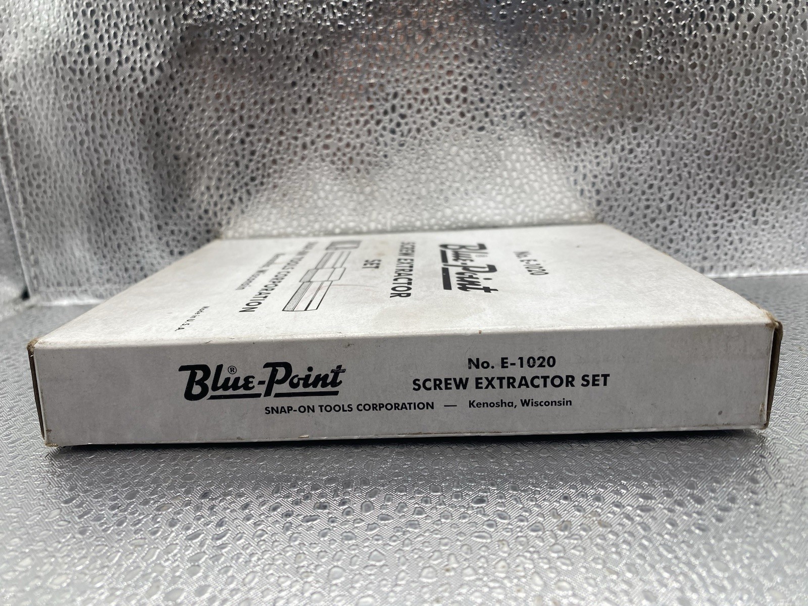 Vintage Blue Point Snap-On Screw Extractor Set No. E-1020 Complete in Case