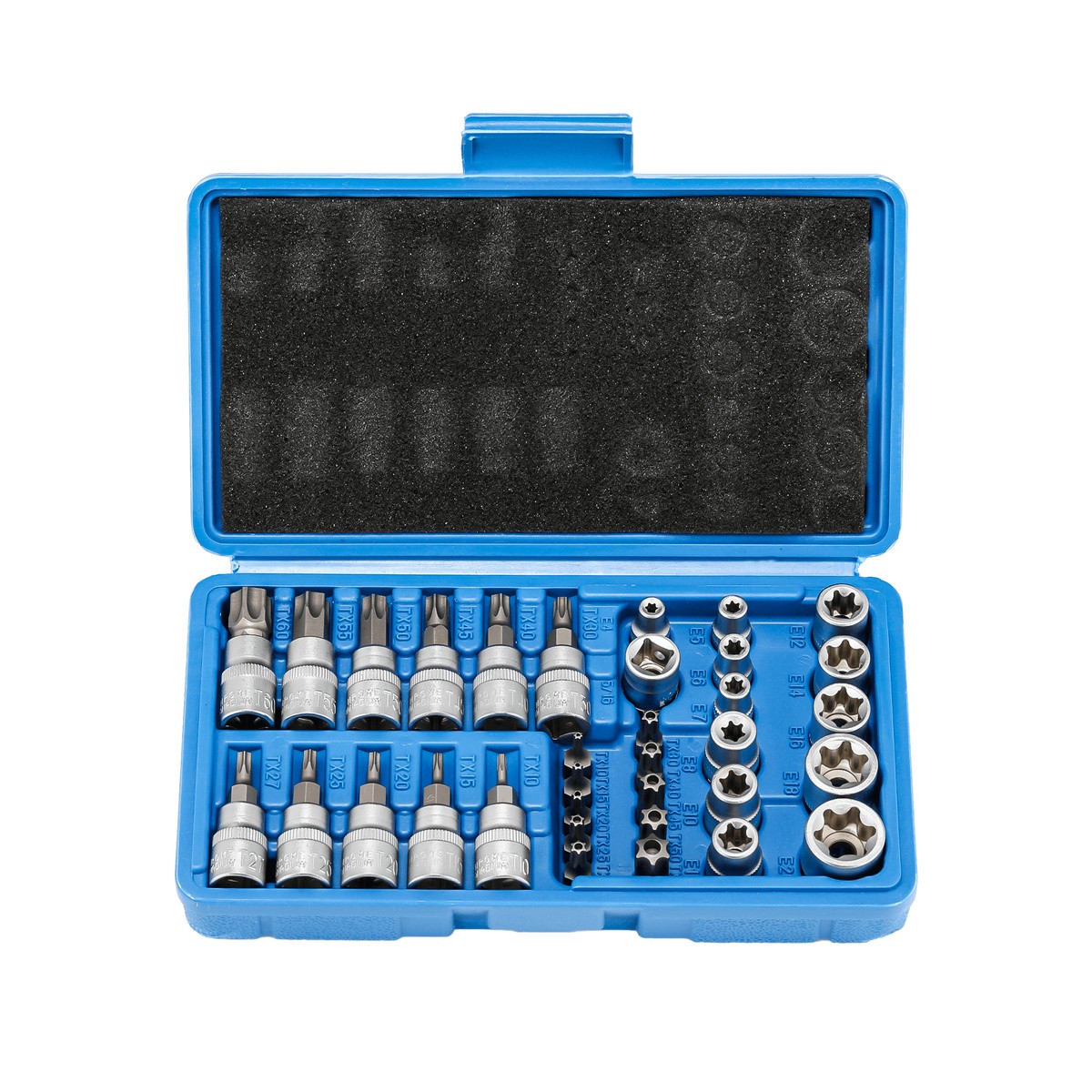 Torx Bit Socket US Kit 3/8″ 5/16″F 3/8 Drive 34Set NEW Security Bits Male Female