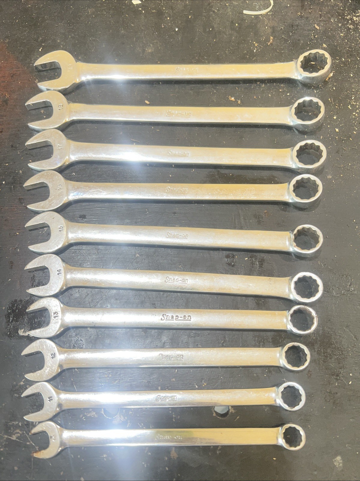 Snap On OEXM 10 Piece Metric Wrench Set 10mm-19mm
