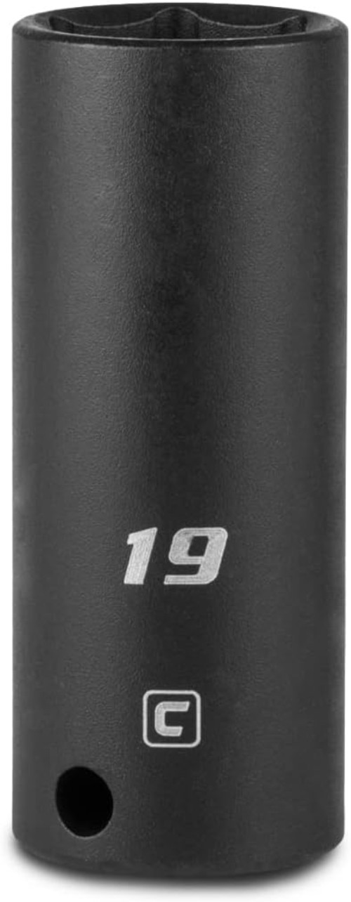 High Torque 19mm Deep Impact Socket – 3/8-Inch Drive, Professional Quality
