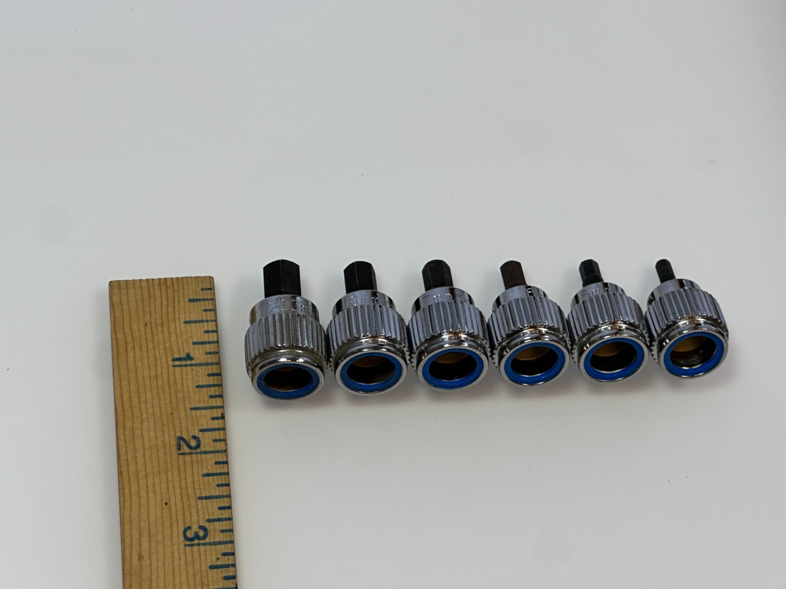Armstrong Tools USA 6pc Metric 4mm-10mm Hex Bit ELIMINATOR Socket Set (New NOS)