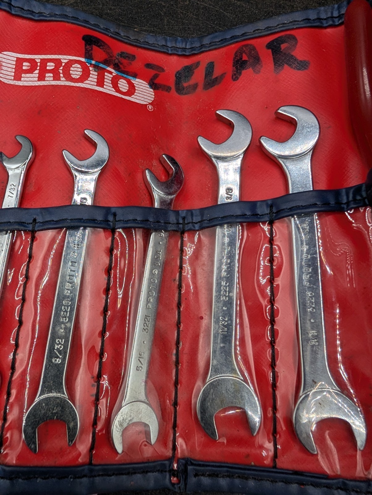 PROTO J3200D 9-pc Ignition Wrench Set w/ Pouch – Complete