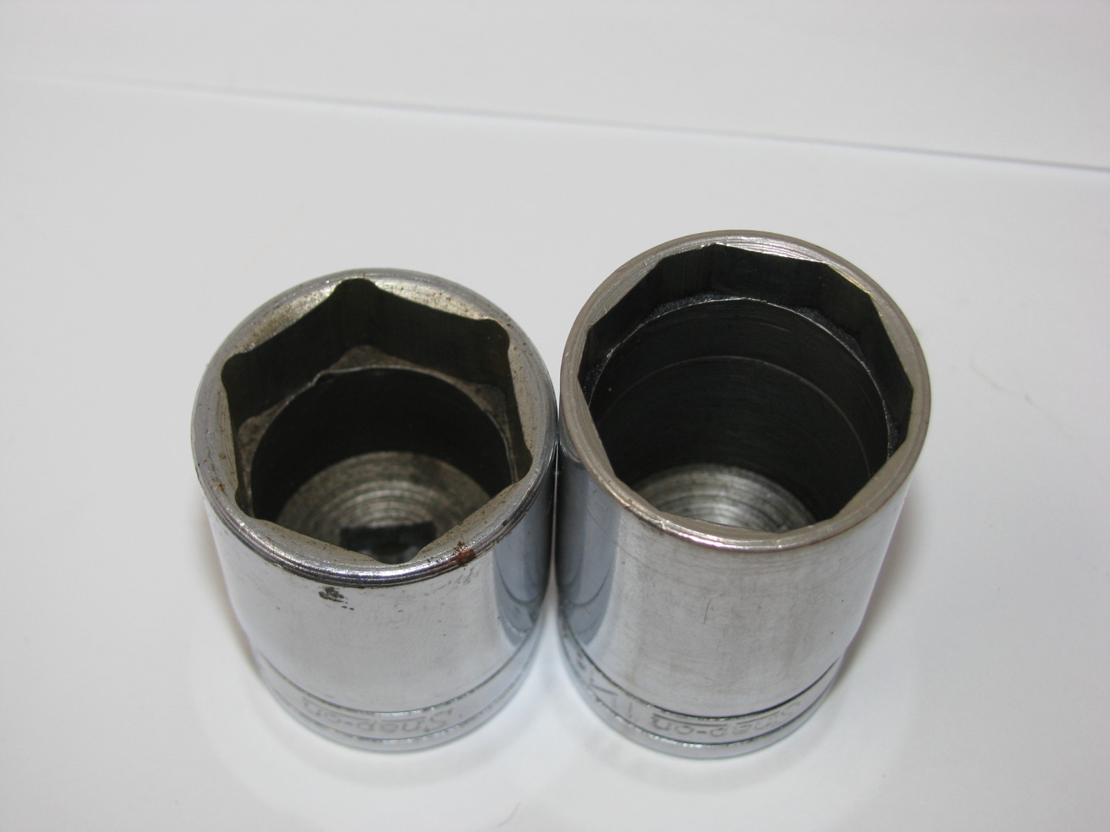 Snap On 3/8 Dr 1″ 1-1/16″ SAE Chrome Oil Pressure Sender Unit Sockets A118 A119A