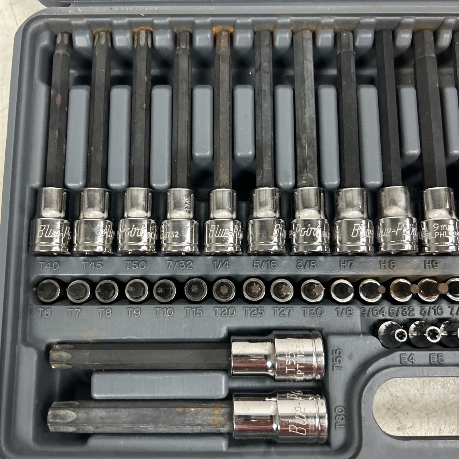 Blue-Point BLPTHC87 87 Pc Torx & Hex Bit Socket Set SAE/Metric Complete