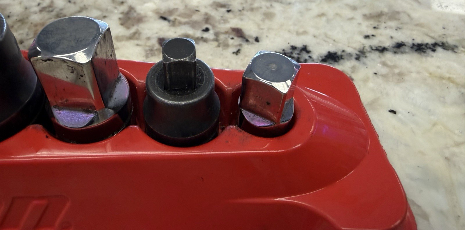 6 Pc Snap On Tools Adapters 1/4,3/8,1/2,3/4” Dr Set TA3,GFATIE, A2A,GLAFIF,GLA12