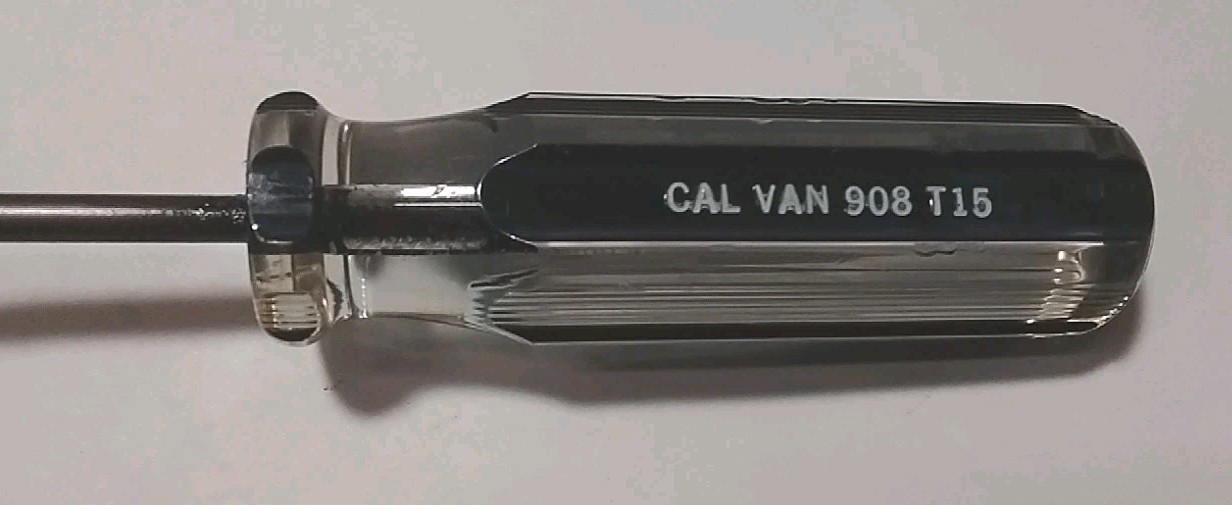 CAL-VAN TOOLS 908 20″ TORX T-15 SCREWDRIVER HANDLE USA 🇺🇸