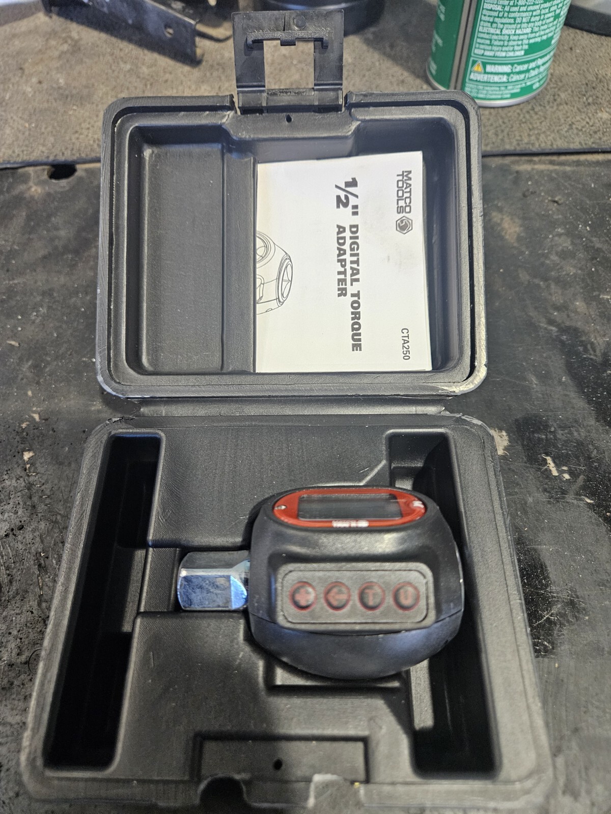 Matco 1/2″ Drive Digital Electronic Torque Wrench Adapter 10-250 Ft Lb